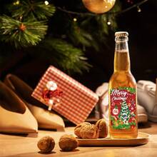12/24 件圣诞主题酒瓶贴纸、圣诞派对创意贴纸、派对桌面装饰道具、瓶装礼品套装、家居装饰、餐厅、酒吧、咖啡厅、婚礼、派对装饰、朋友礼物、圣诞礼物、新年礼物、圣诞装饰。 - 彩色 - 查看 4
