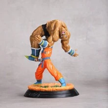 悟空举起纳帕雕像、那美克星传奇 DBZ、挥舞元气弹的克林、海贼王索隆三刀流鬼岛、阿修罗蓝染雕像、动漫人物公仔收藏品 - 手辦 - 查看 3