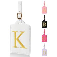 Thẻ hành lý viết tắt cá nhân cho vali, Thẻ hành lý dễ thương bằng vải nhung có nắp che riêng tư, Thẻ hành lý thêu cho túi du lịch Quà tặng cho phụ nữ, trẻ em, thanh thiếu niên Thẻ hành lý Phụ kiện du lịch Đồ dùng du lịch thiết yếu Tổ chức du lịch cho kỳ nghỉ hè ở bãi biển Quay lại trường - trắng - Xem 22