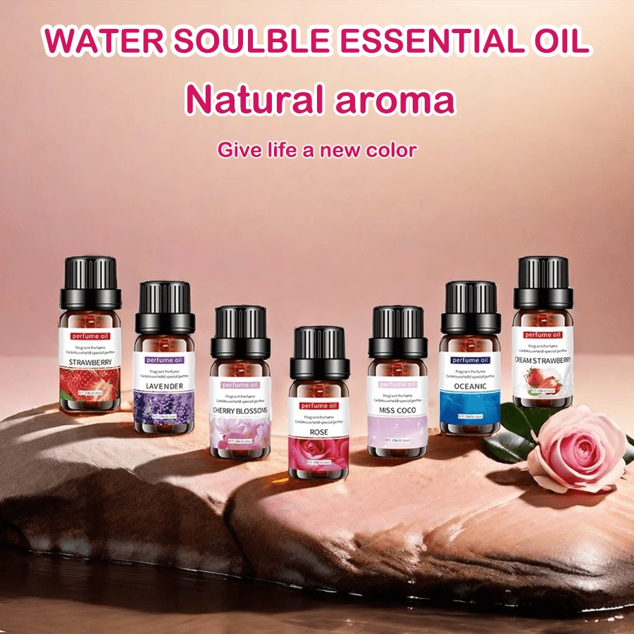 10ml Aromatherapy Essential Oil,Car Aromatherapy Long Lasting Fragrance,Relax Your Mood, Freshen The Air,For Women, Mom, Wife, Sister, Teen, Girl Friend,Can Be Used In Room, Living Room, Kitchen, Office--Water Soluble