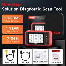 ANCEL LAUNCH CRP123I V2.0 OBD2 扫描仪，2024 年全新 4 系统诊断扫描仪，具有 7 个重置、ABS 排气、SAS、节气门、油门、D.P.F、EPB 重置、BAT 匹配、AutoVIN、FCA AutoAuth、5 年备份 - 黑色 - 查看 10