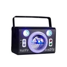 Oświetlenie imprezowe DJ Disco Light 120 Figure Blue DJ Disco Ball Light Stroboskop sceniczny LED Sterowany dźwiękiem Pilot zdalnego sterowania Nadaje się na imprezy w barze Boże Narodzenie Urodziny Wesele Romantyczne dekoracyjne oświetlenie tworzące atmosferę Impreza rodzinna Święto Klub remontowy