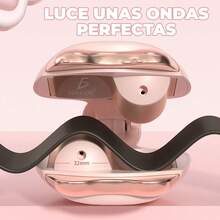 Plancha Waflera Para El Cabello Ondas De Sirena - Rosa - Ver 2