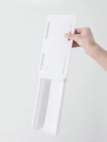 2pcs Hidden No Drill Desk Drawer Under Desk Storage Box With Large Capacity For Office Table, Pull-Out Design Desk Organizer Decorations Autumn Decor Festival Decor Room Decor Home Decor Fall Decor Bedroom Decor