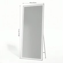 Floor & Full Length Mirrors - US a Type Plug(110-127V) - View 2