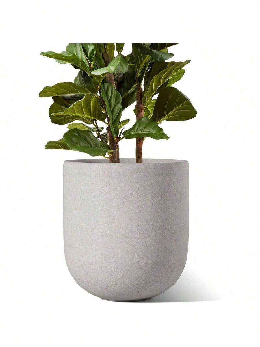 12 Inch Pots For Plants, Ceramic Large Planters For Indoor Plants