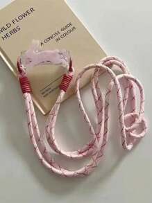 1pc Cartoon Animal Phone Holder Lanyard, Cute Dog Cross-Body Strap Necklace Phone Chain, Women