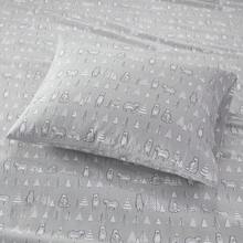 Cozy Touch 3/4 Pieces Lightweight Flannel Bedding Sheet Sets,Utra-Soft Easy Care With 12"-14"Deep Pockets,Multi-Ink Printed Home Textile Fits Diverse Home Decor,3 Pieces Set For Twin Size And 4 Pieces Set For QUEEN-KING-CAL KING Size - Con gấu - Xem 3