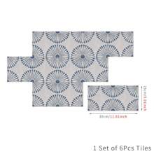 6 pezzi Adesivi per piastrelle da cucina e bagno con effetto marmo - Impermeabili, resistenti agli oli, autoadesivi - Facile da applicare, durevoli, disponibili in vari colori