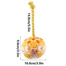 1 Dây chuông Soundcord chống cắn cho mèo/chó Quà tặng cho người yêu và chó/mèo Mẹ yêu thú cưng Đồ chơi tự vui nhộn Quả bóng Màu sắc Giao hàng ngẫu nhiên - Nhiều màu - Xem 10