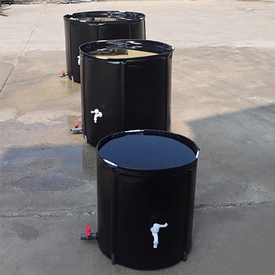 Outdoor Collapsible Large Capacity Water Storage Bucket With Faucet