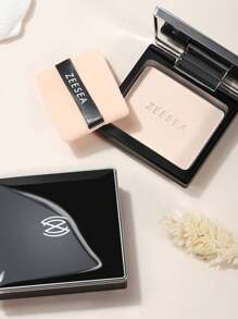 Zeesea 透明丝滑粉饼控油高光粉饼防晕染提亮全效调色板粉饼 - M02 Natural - 查看 7