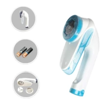 Lint Remover For Clothes Electric Battery Operated - 藍白色 - 查看 3