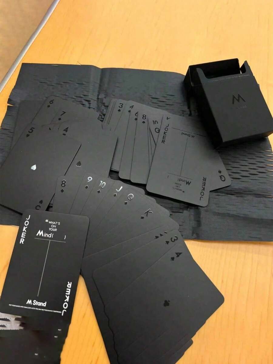 1 szt. Wodoodporne karty do gry Karty do gry Mahjong Mrożone zagęszczone plastikowe podróżne przenośne domowe ręcznie pocierane mini papierowe płytki Mahjong, gry dla dorosłych na imprezę odpowiednie na Halloween/Boże Narodzenie/Święto Dziękczynienia