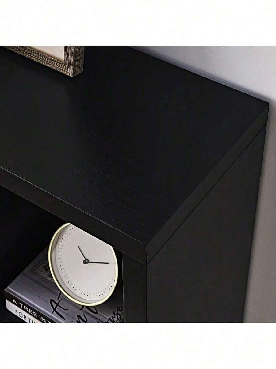 Open Wooden Open Shelf Bookcase, Freestanding Display Storage