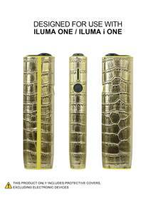 1 peça para IQO S ILUMA ONE capa protetora Iluma I One 360 graus acessórios de proteção superfície couro PU concha presente