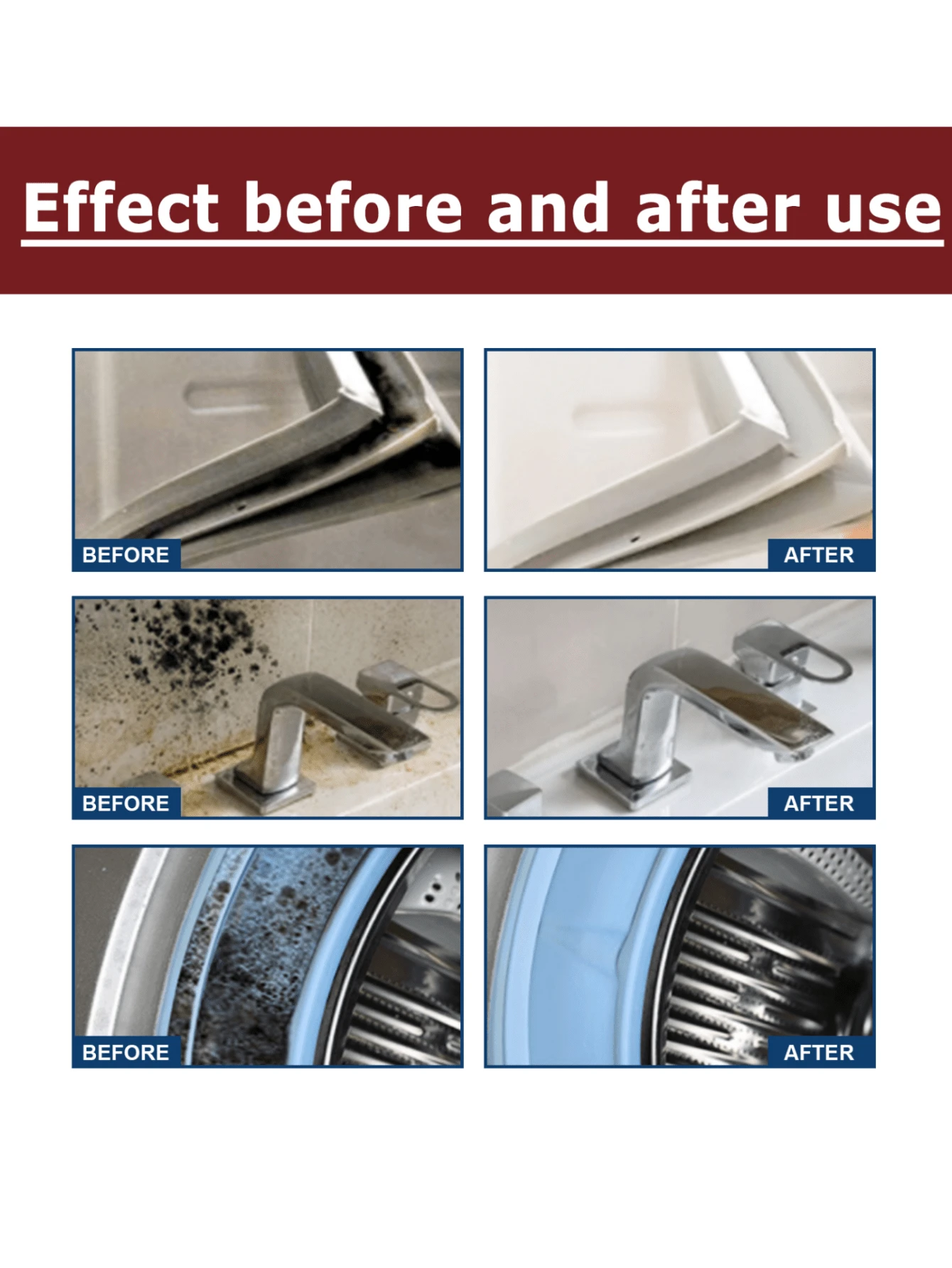 Mold Removal Spray Ceiling Bathroom Tile Wall MultiEffect Cleaning