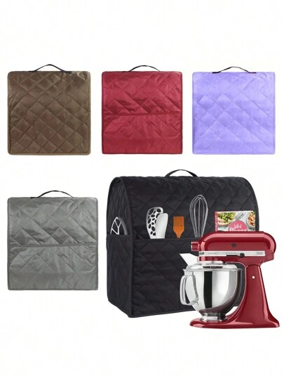 1pc, Stand Mixer Cover For KitchenAid, Mixer Dust Proof Cover With Accessory Storage Pockets And Handles, Fits All Tilt Head & Bowl Lift Models