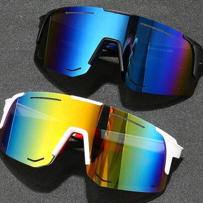 2 副运动风格时尚太阳镜，适合徒步旅行、跑步、旅行和青少年