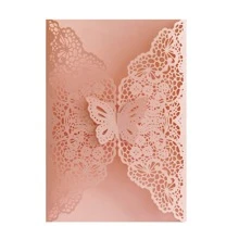 25 Personalized Butterfly Invitation Cards Wedding Invitations For Wedding Birthday Bridal Shower Christmas Party Supplies (Envelopes And Inner Cards Not Included), Christmas - 25pcs - View 16