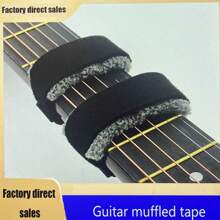 Gitarren Dämpfungsband, Geräuschunterdrückung für Bass und Elektro Gitarre, Gitarren Dämpfungsband, Harfengurt