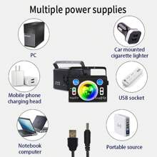 Oświetlenie imprezowe DJ Disco Light 120 Figure Blue DJ Disco Ball Light Stroboskop sceniczny LED Sterowany dźwiękiem Pilot zdalnego sterowania Nadaje się na imprezy w barze Boże Narodzenie Urodziny Wesele Romantyczne dekoracyjne oświetlenie tworzące atmosferę Impreza rodzinna Święto Klub remontowy