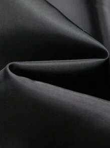 Chaqueta casual de manga larga para hombre, abrigo de hombre de unicolor con cuello alto