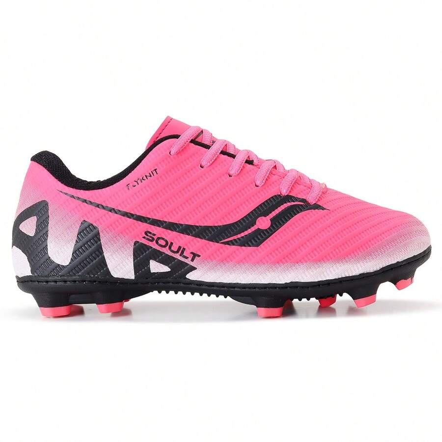 Children's Cr 7 Adult Football Cleats Original Soult 1002 - Màu Hồng Tươi - Xem 1