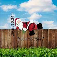 Weihnachts-Wand-Deko Weihnachtsmann, Heimdekoration