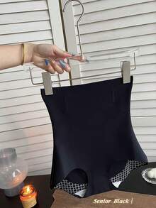 1 quần legging định hình eo cao, quần nâng mông và bụng đàn hồi, định hình eo sau sinh, kiểm soát bụng và quần lót nâng mông cho phụ nữ - màu đen - Xem 8