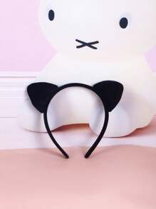 Leopard Print Ear Decor Headband - Multicolor - View 4