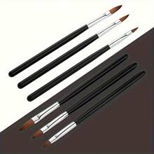 75ml Set de liquide monomère acrylique NOCIS - Système professionnel inodore pour extensions d'ongles avec 3 pinceaux à ongles et coupelle en verre