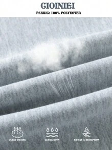 Blueplus 1pc Men's Loose Casual Hooded Pullover Sweatshirt With  350g Heavyweight Hooded Sweatshirt, Loose Fit Suitable For Outdoor Travel Men's Pullover, Autumn And Winter Men's Tops, As A Gift For Leisure Holidays - 淺灰色 - 查看 6