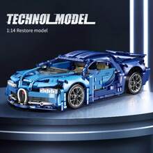 Race Cars Building Sets MOC Remote Control Building Blocks Cool Collectible Model Car Kits Building Toys - No Original Box - View 6