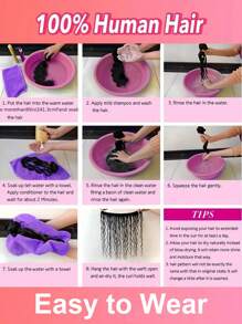 Deep Curly Human Hair Headband Wig Wear And Go Glueless Deep Wave Brazilian Virgin None Lace Front Human Hair Wigs For Black Women Friendly For Beginner 10s Easy Wear High 250 Density 20 Inches Natural Color - 淫 覺 - 查看 9