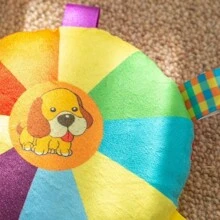 1 Pc Color Random Plush Squeaky Dog Toy - Cartoon Pattern, Interactive No-Battery Sound Toys For All Breeds, Puppy Play And Training Game Accessory