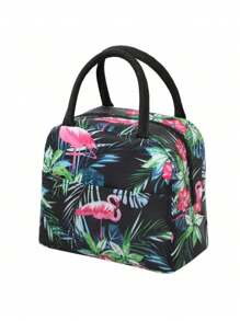 1 件装保温午餐盒袋，手提手柄保温便当午餐袋，铝箔保温午餐盒袋，适合学生 - 灰色 - 查看 17