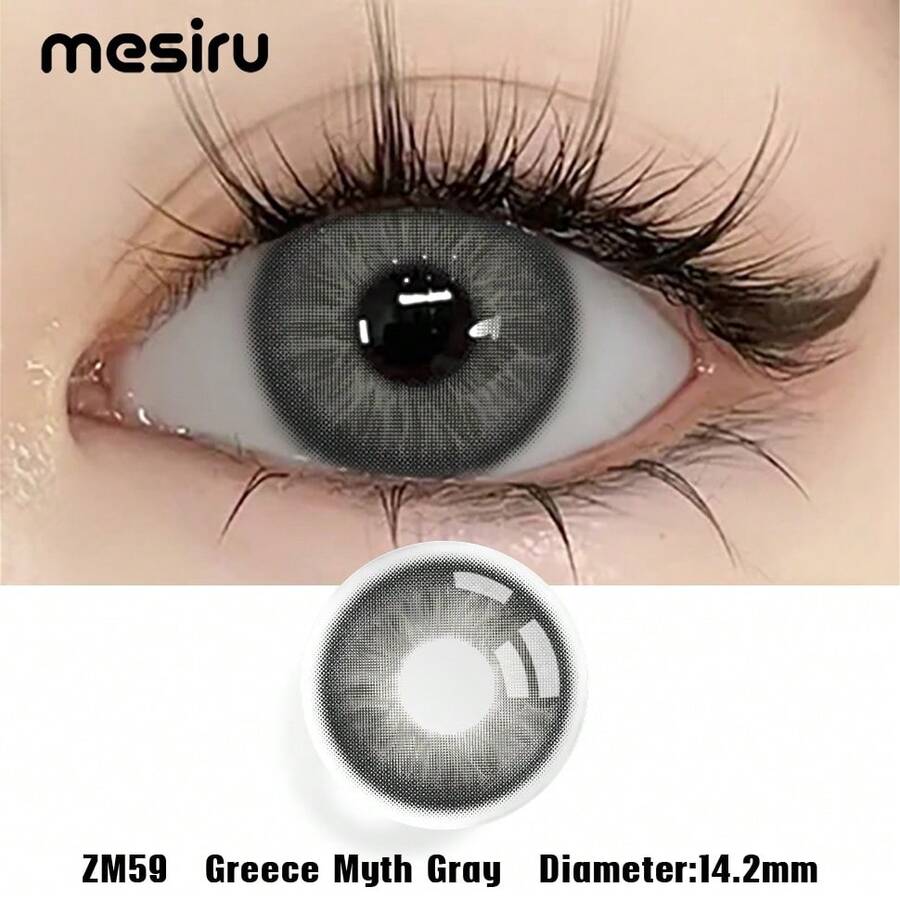 1 Pair Soft Colored Contacts Lenses Makeup Sheglam 14.2mm 40 Water