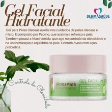 Facial Gel For Oily And Combination Skin Moisturizing Niacinamide 5x1 - Màu xanh chanh - Xem 2