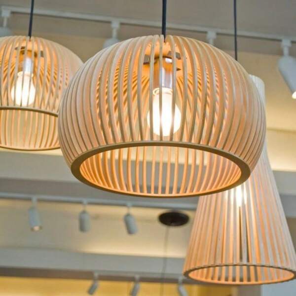 1 Lustre Modelo Florença - Design Rústico - Fiação Completa