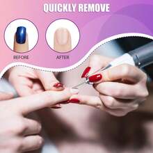 Bộ 30 mũi khoan móng tay, mũi khoan cacbua vonfram an toàn 3/32" cho máy cắt móng tay điện chuyên nghiệp, dụng cụ cắt móng tay kim cương, dụng cụ làm móng gel acrylic - Nhiều màu - Xem 5