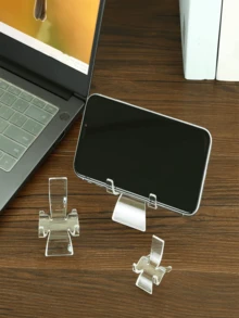 4 件装亚克力水晶展示架岩石展示架，小表盘支架，用于在家中、商店、博物馆、办公室展示矿物、岩石、水晶、玛瑙、化石或其他小物品 - 無色 - 查看 11