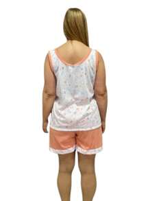 Judoka Pajamas T-Shirt Women's Adult Mesh - trái cam - Xem 2