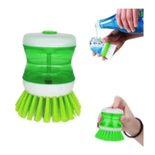 KIT WITH 2 Max Clean Detergent Holder Cleaning Brushes - 綠色 - 查看 5