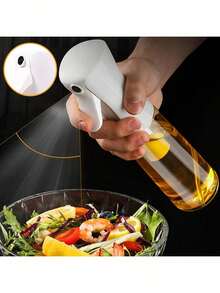 200ML Olive Oil Vinegar Sprayer Kitchen Spray Acrylic Seasoning Bottle - trắng - Xem 4