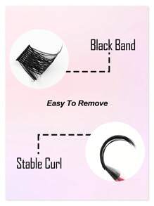 Rikuaild Eyelash Clusters 120Pcs Cluster Eyelashes 8-16mm Wispy Individual Eyelashes Extensions Natural Look Eyelashes D Curl Fluffy DIY Eyelash Extension Lash Clusters, Eyelash Clusters, Individual Eyelashes, Lashes, Fake Lashes - D - View 5