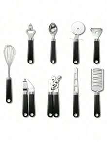 Household Stainless Steel Practical Kitchen Tools - 黑色 - 查看 1