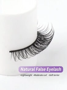 MAGEFY 40 Pairs Mixed Pack Natural Crossover False Eyelashes,Handmade Lengthened Thick Curly Eyelashes Fluffy Slim For Everyday Use Manga Eyelashes, Travel Essentials,Elongated Eye Tail Artificial Mink Eyelashes Makeup Tools Hot Sellers,To Lengthen And Volumize The Outer Corner Of Your Eye Beauty Makeup - màu đen - Xem 7