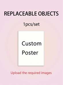 1 件可定制无框帆布海报，定制您的照片，送给家人和朋友的礼物，分享您最喜爱的回忆和最珍贵的时刻，墙壁艺术，家居装饰，图形印刷