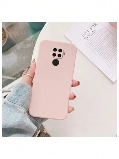 Funda de silicón sencilla con protector de cámara. Funda de silicón suave delgada